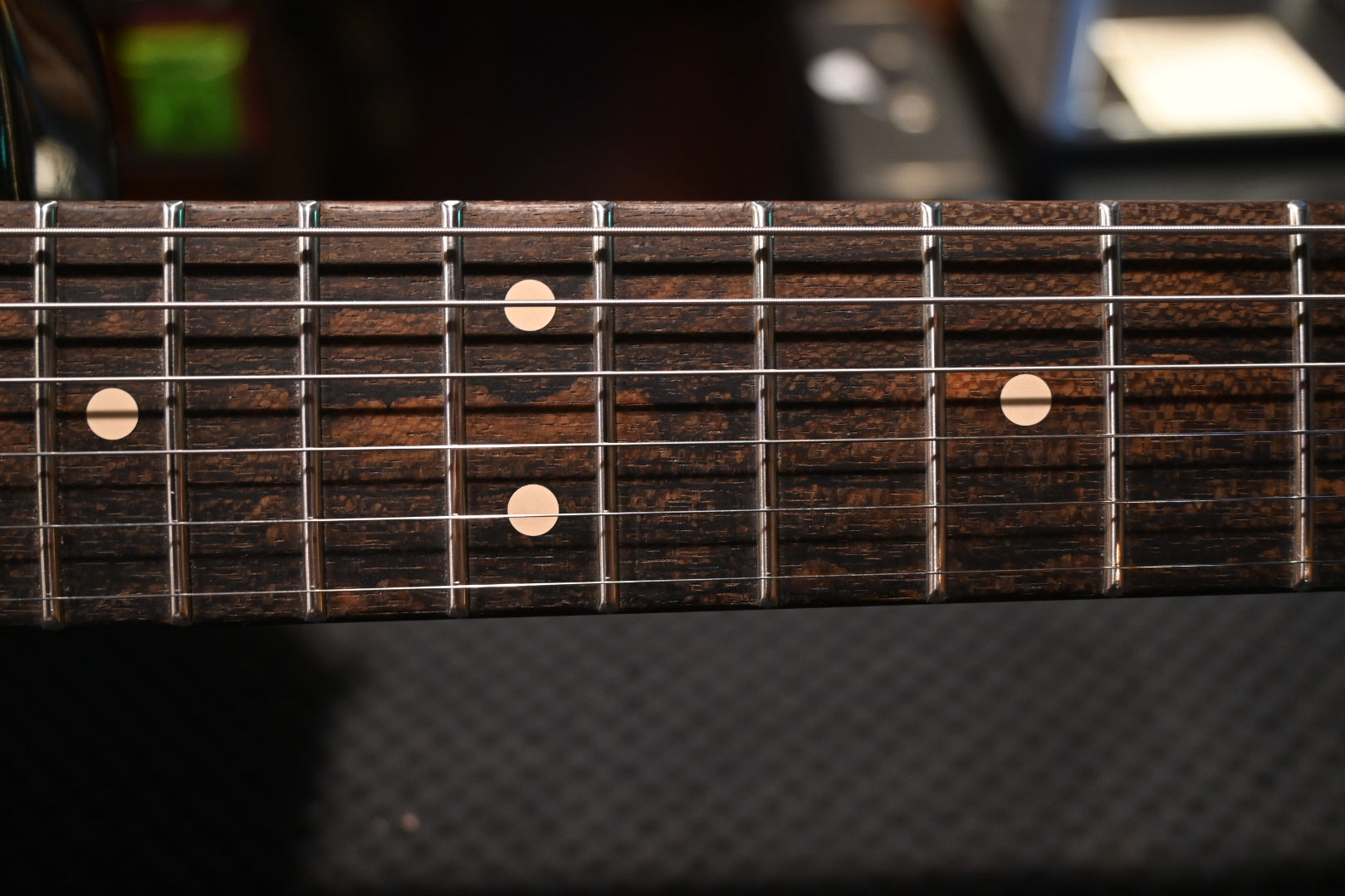 Tom Anderson Bobcat Special - Bullitt Green In-Distress Guitar #122N PRE-OWNED - Danville Music