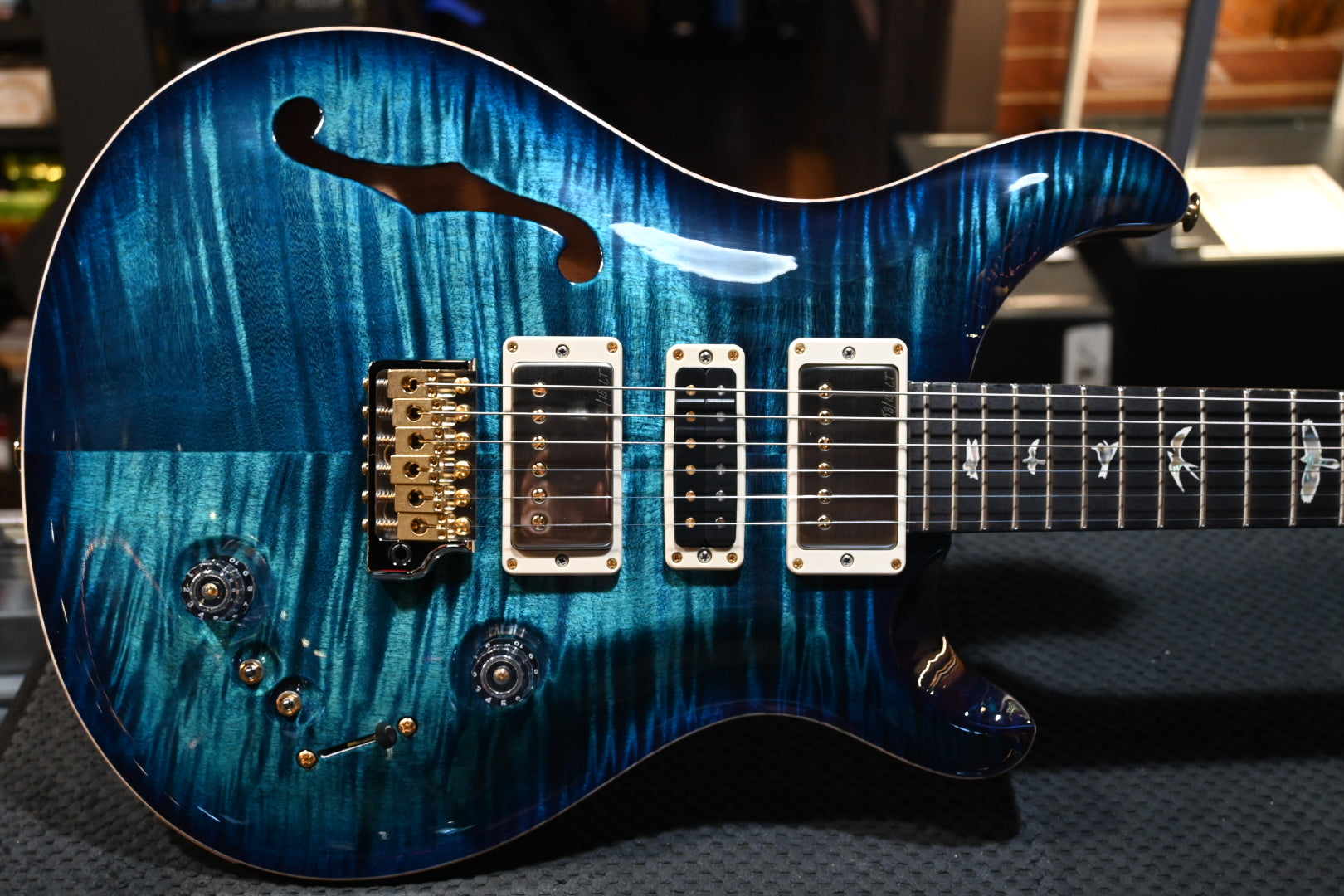 PRS Special Semi-Hollow 10-Top - Cobalt Blue Guitar #8909 - Danville Music