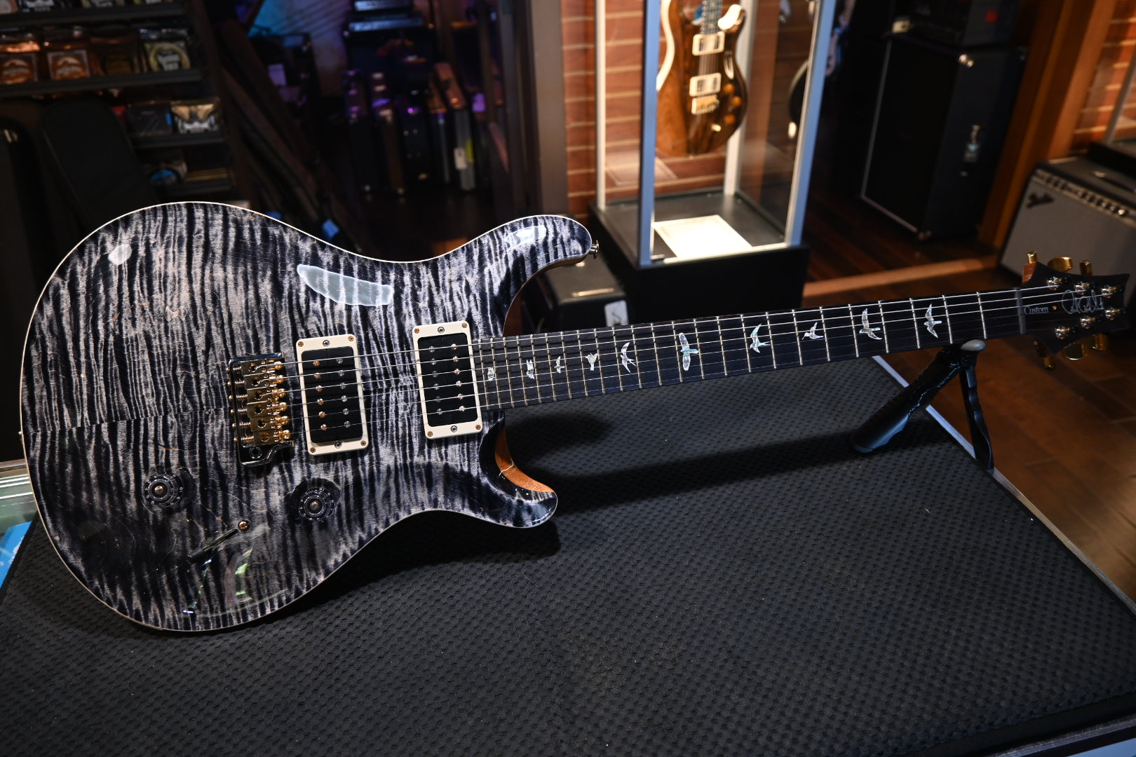 PRS Custom 24 10-Top - Charcoal Guitar #0252 - Danville Music