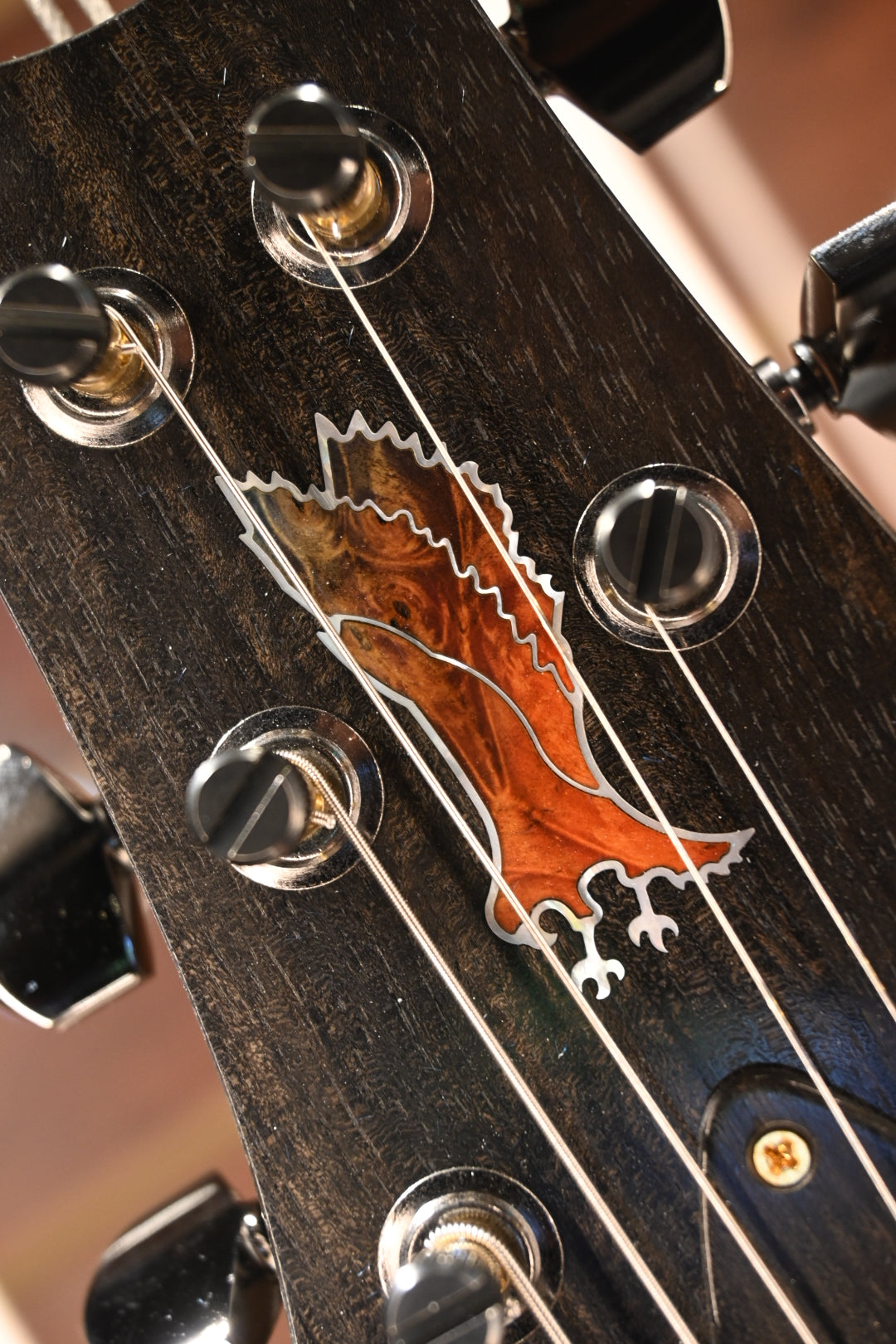 PRS Private Stock Special 24 Semi-Hollow - Satin Stoned Burl Guitar #9376 - Danville Music
