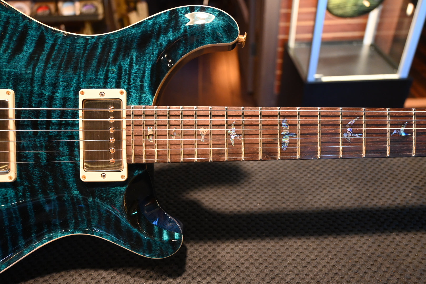 PRS Paul Reed Smith David Grissom DGT Rosewood Neck/Korina Back BRW Board - Slate Blue #0015 - Danville Music