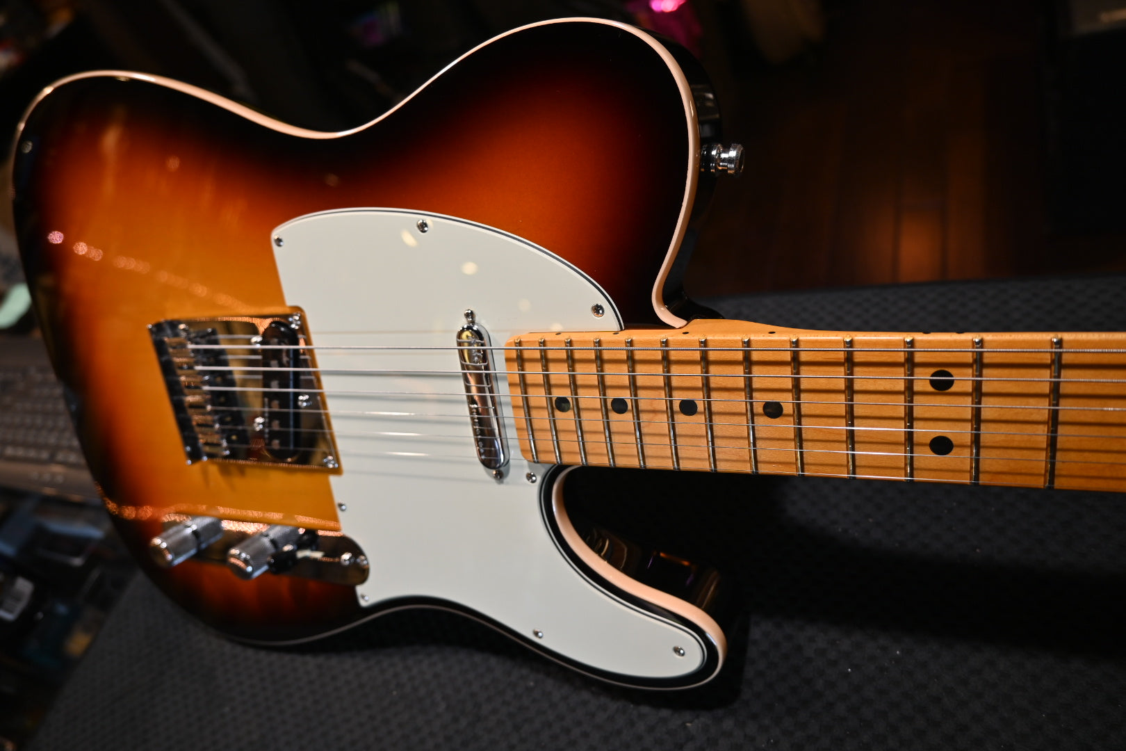 Fender American Ultra Telecaster - Tobacco Burst Guitar #3512 - Danville Music