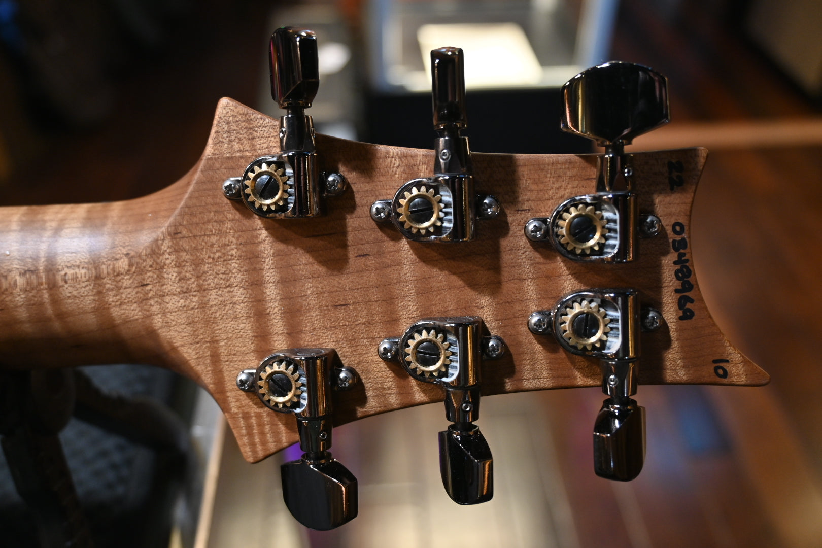 PRS Wood Library Custom 24 Swamp Ash Torr. Maple Neck - Autumn Sky Guitar #8968 - Danville Music