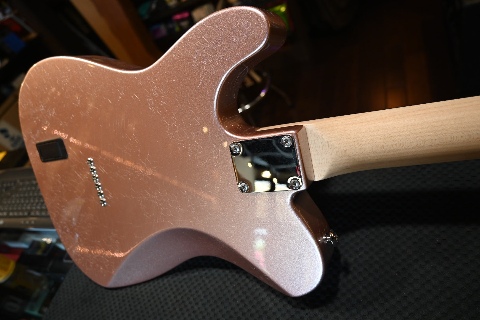 Suhr Custom Classic T Antique - Rose Gold Metallic Guitar #7R9G - Danville Music