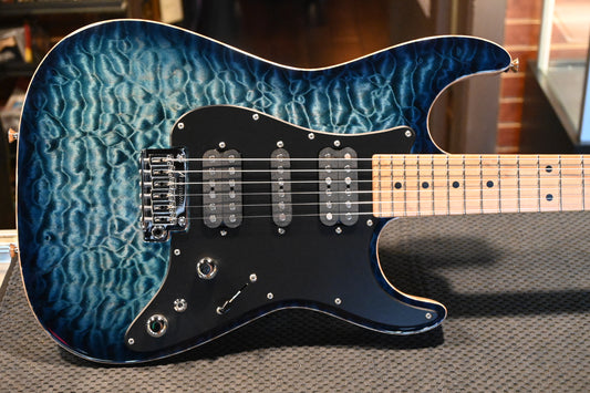 Tom Anderson Drop Top Classic - Arctic Blue Burst #322N - Danville Music
