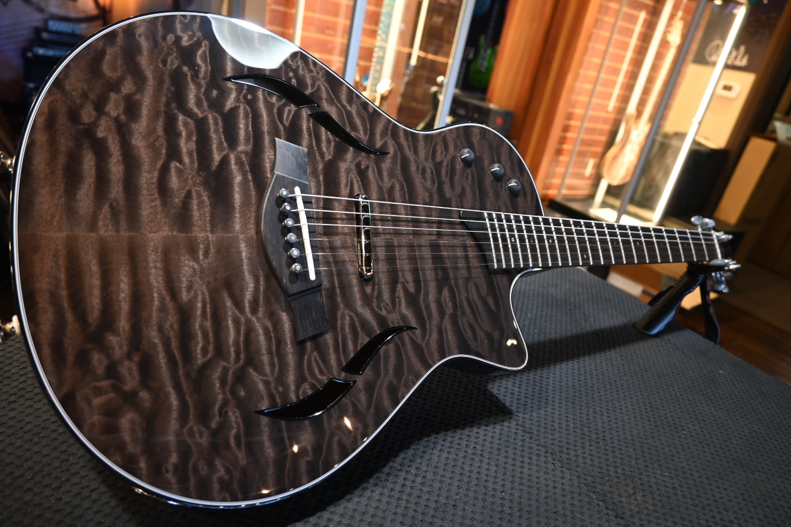 Taylor T5z LTD Quilt Maple Top - Shark Gray Guitar #2157 - Danville Music