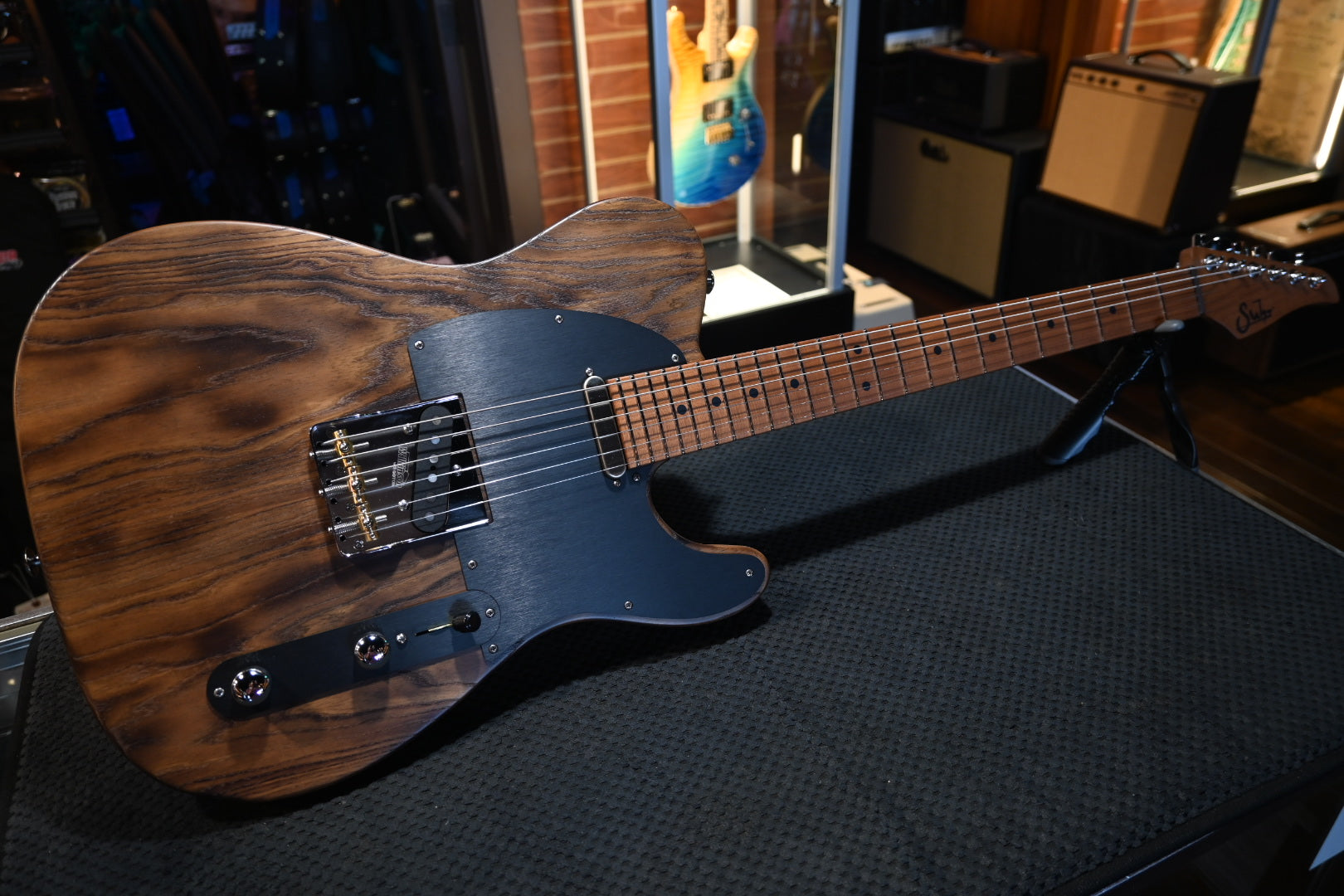 Suhr Andy Wood Signature Modern T SS - Whiskey Barrel Guitar #2249 - Danville Music
