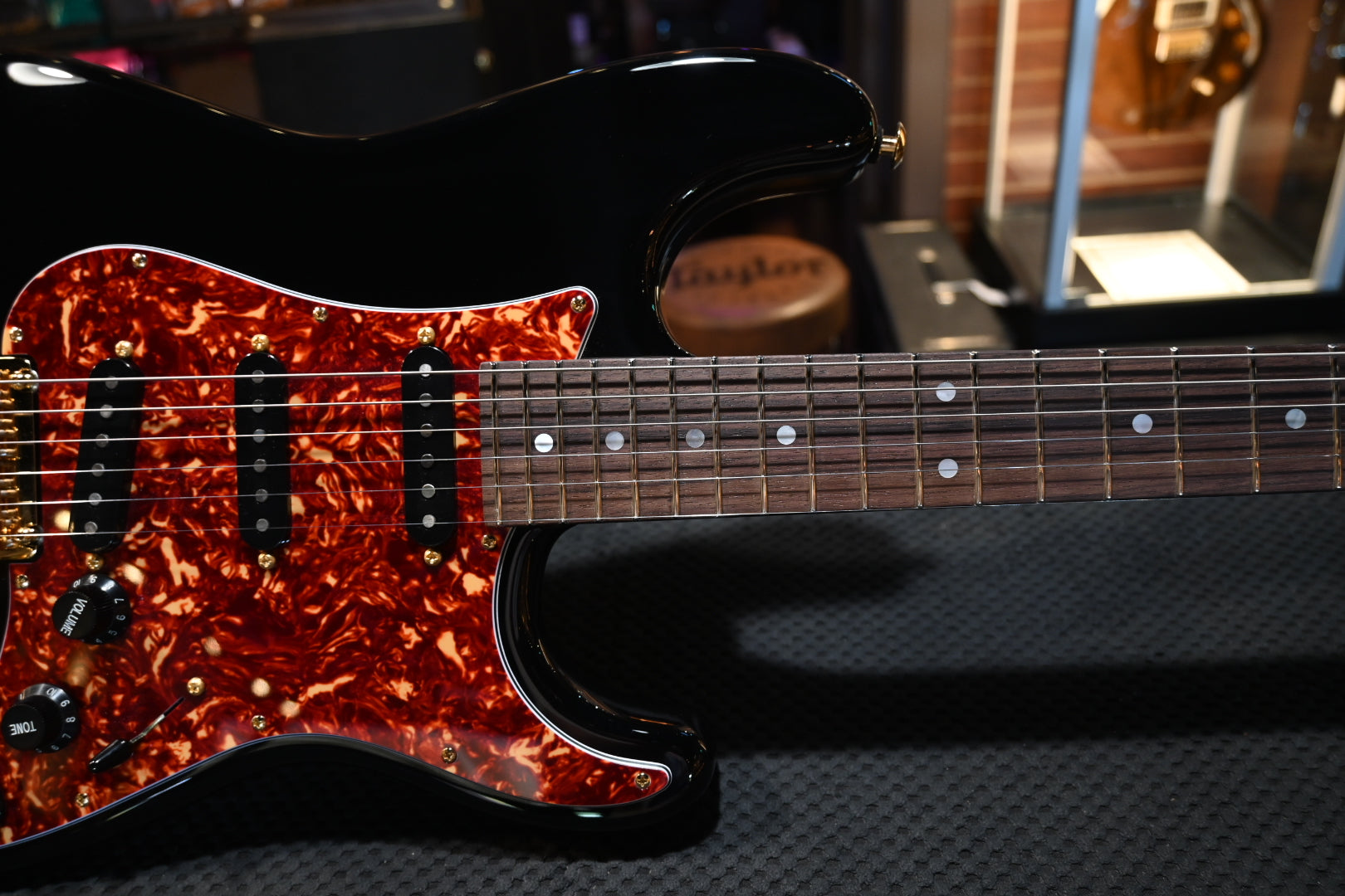 Suhr Custom Classic S - Black Guitar #4550 - Danville Music