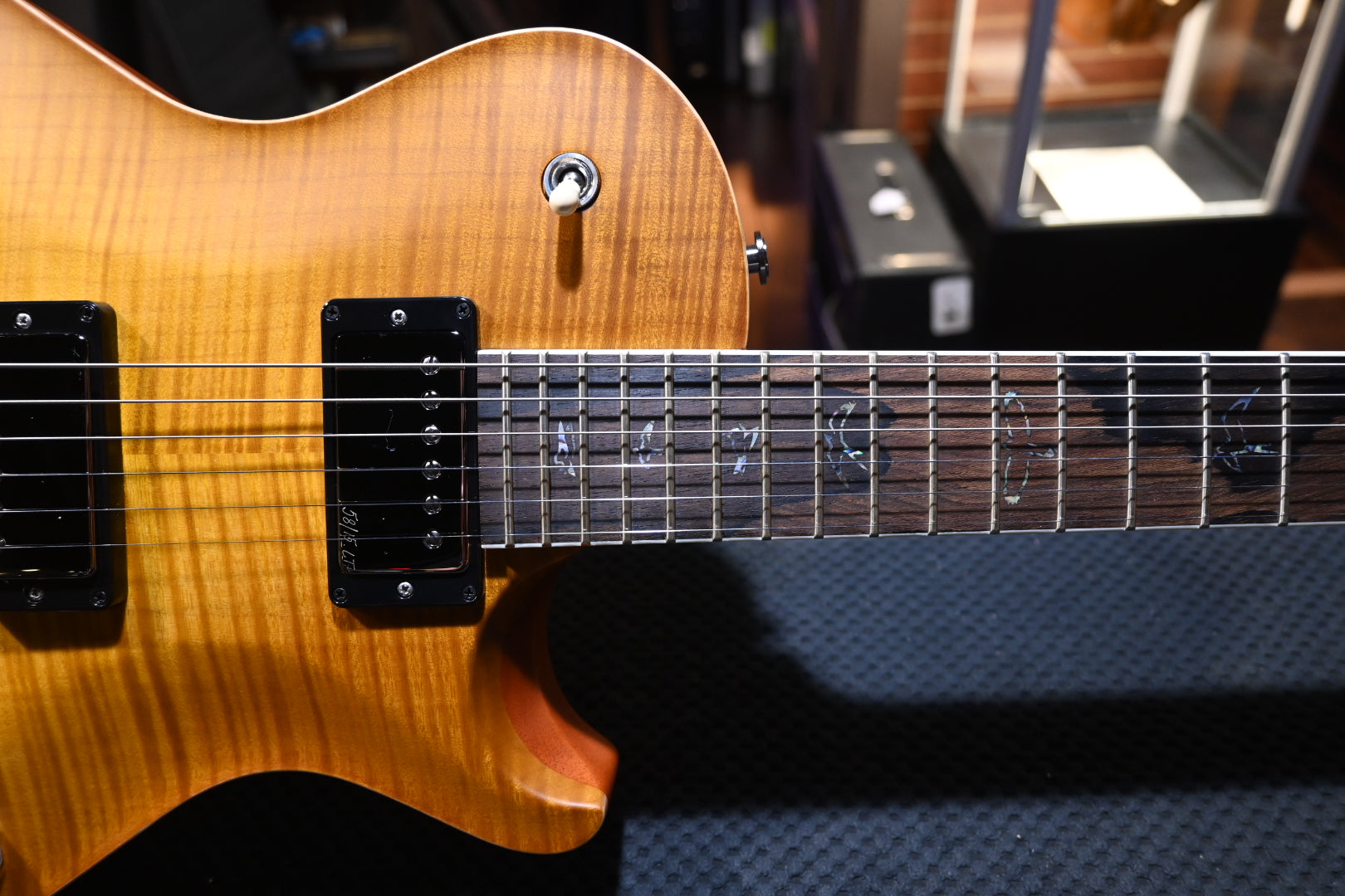 PRS Wood Library McCarty SC 594 Single-Cut Rosewood Neck - Faded McCarty Sunburst Satin Guitar #8440 - Danville Music
