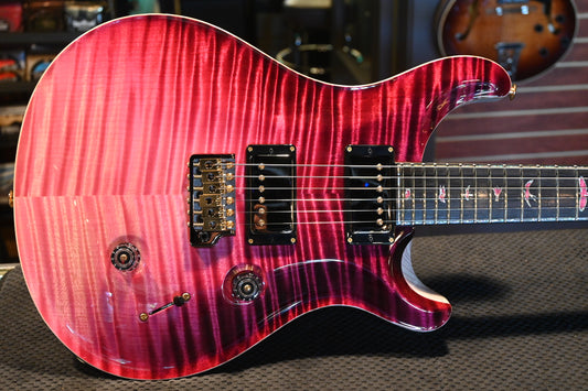 PRS Private Stock Custom 24 Brazilian Rosewood Neck - Raspberry Dragon’s Breath #9429 - Danville Music
