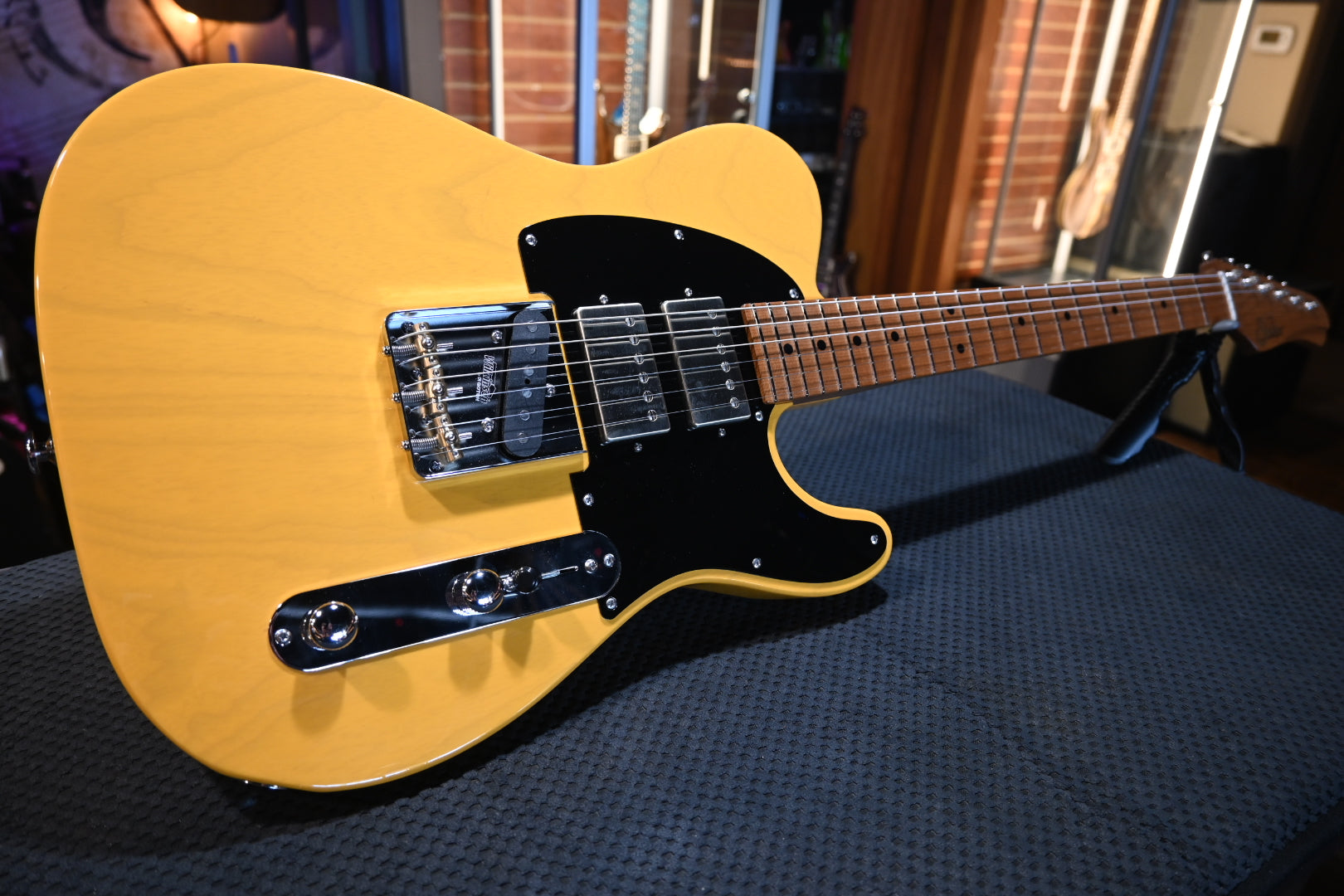 Suhr Classic T Antique Trans Butterscotch Guitar #7146 - Danville Music
