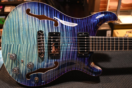 PRS Private Stock Hollowbody II Piezo - Aqua Violet Dragon’s Breath Guitar #9923 - Danville Music