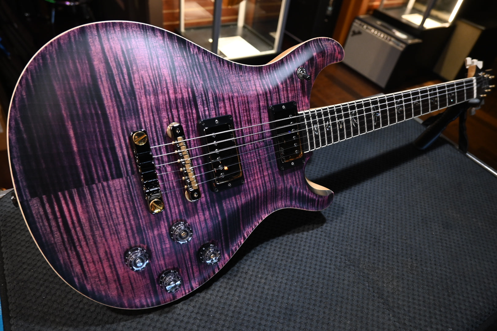 PRS Wood Library McCarty 594 Korina Back and Neck - Purple Iris Satin #9709 - Danville Music
