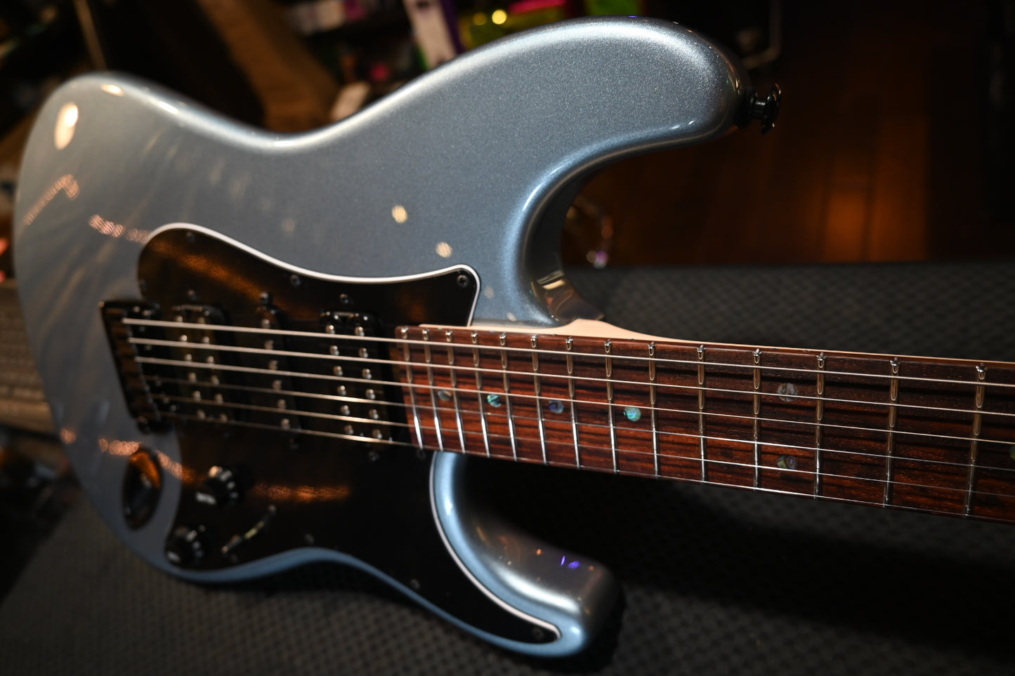 Suhr Custom Classic S - Ice Blue Metallic Guitar #8785 - Danville Music