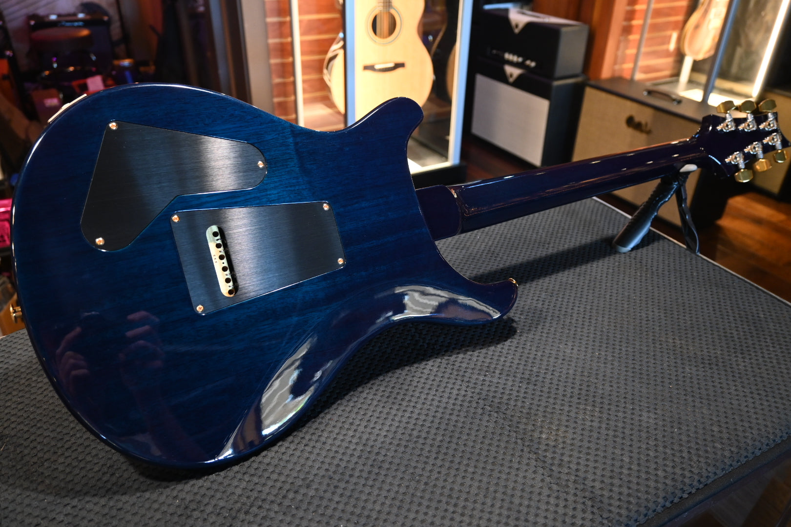 PRS Special Semi-Hollow 10-Top - River Blue Wrap Burst Guitar #7536 - Danville Music