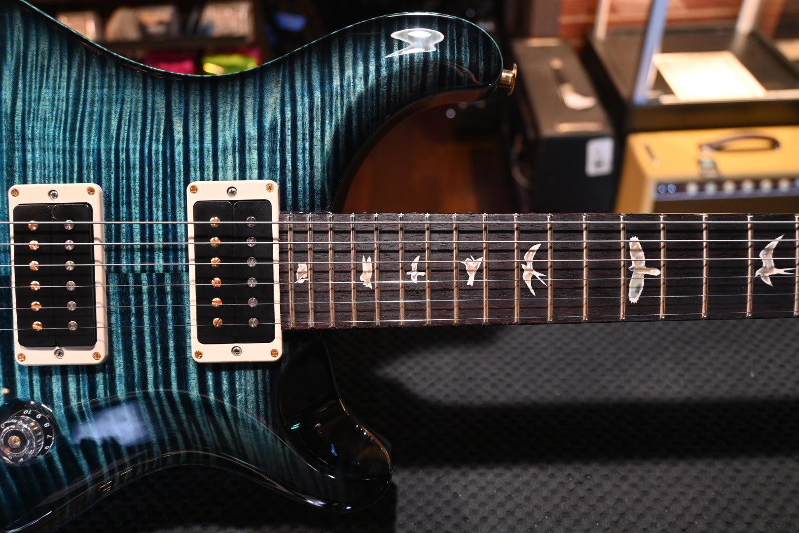 PRS Custom 24-08 10-Top - Cobalt Smokeburst Guitar #2782 - Danville Music