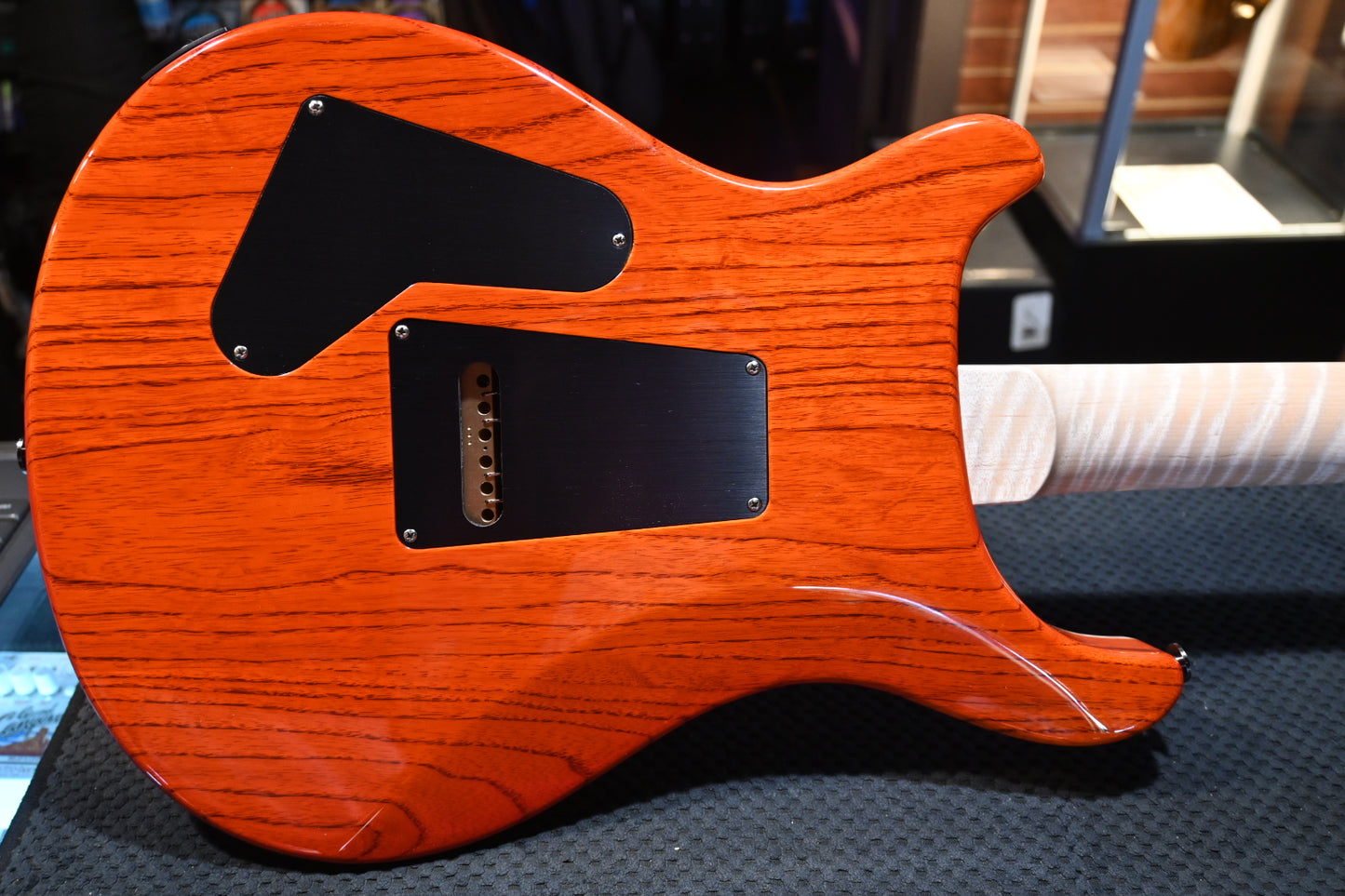 PRS Wood Library Custom 24 10-Top Figured Maple - Autumn Sky Guitar #2119 - Danville Music