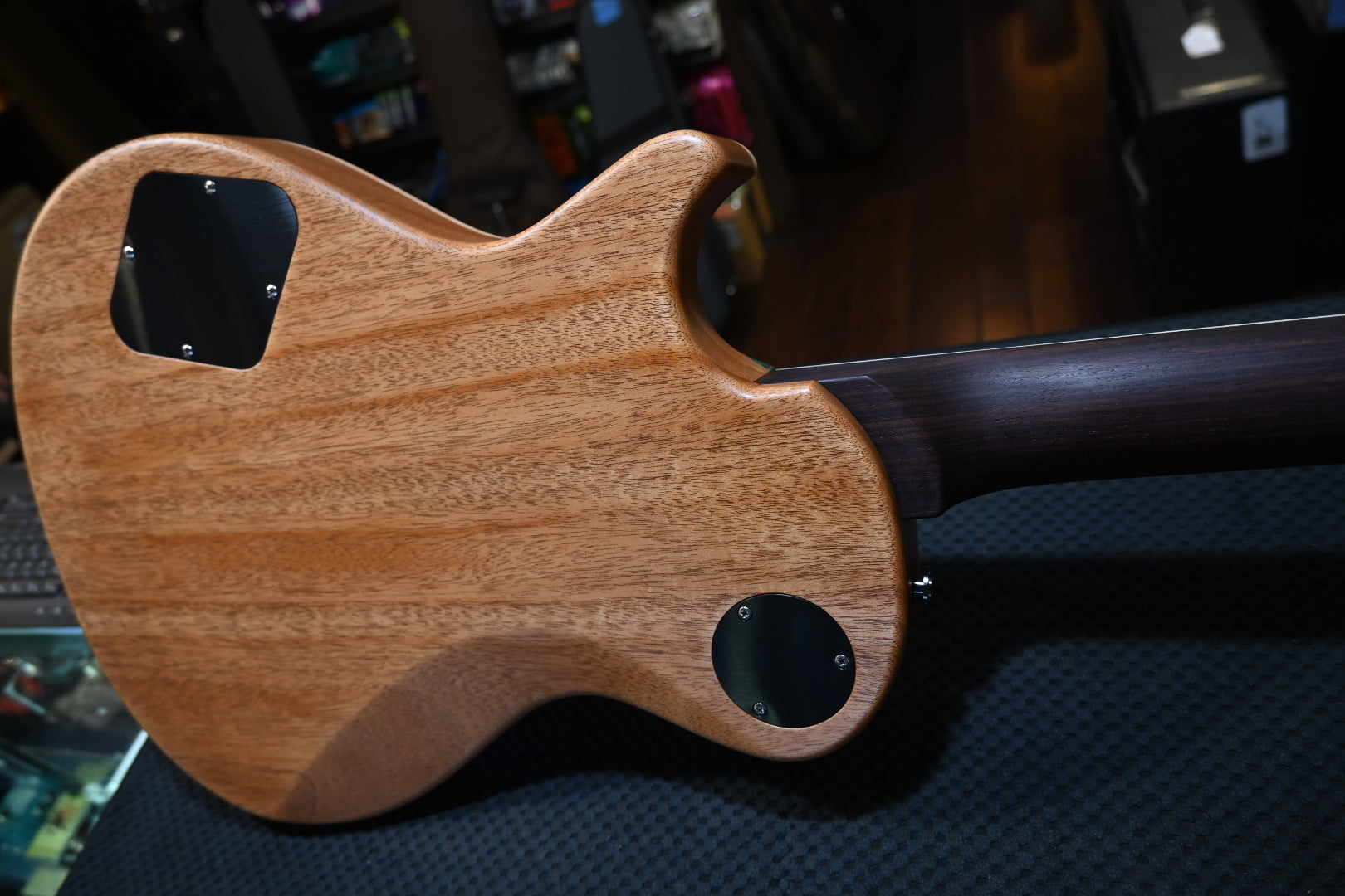 PRS Wood Library McCarty SC 594 Single-Cut Rosewood Neck - Trampas Green Fade Satin Guitar #8441 - Danville Music