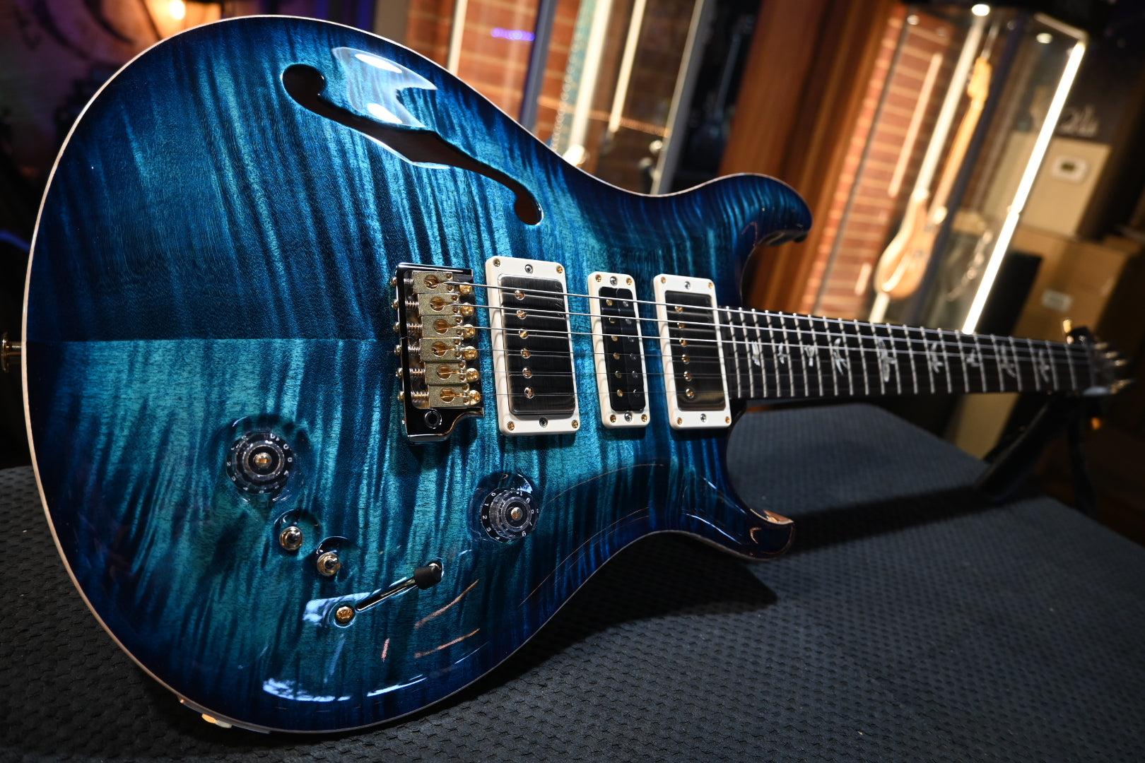 PRS Special Semi-Hollow 10-Top - Cobalt Blue Guitar #8909 - Danville Music