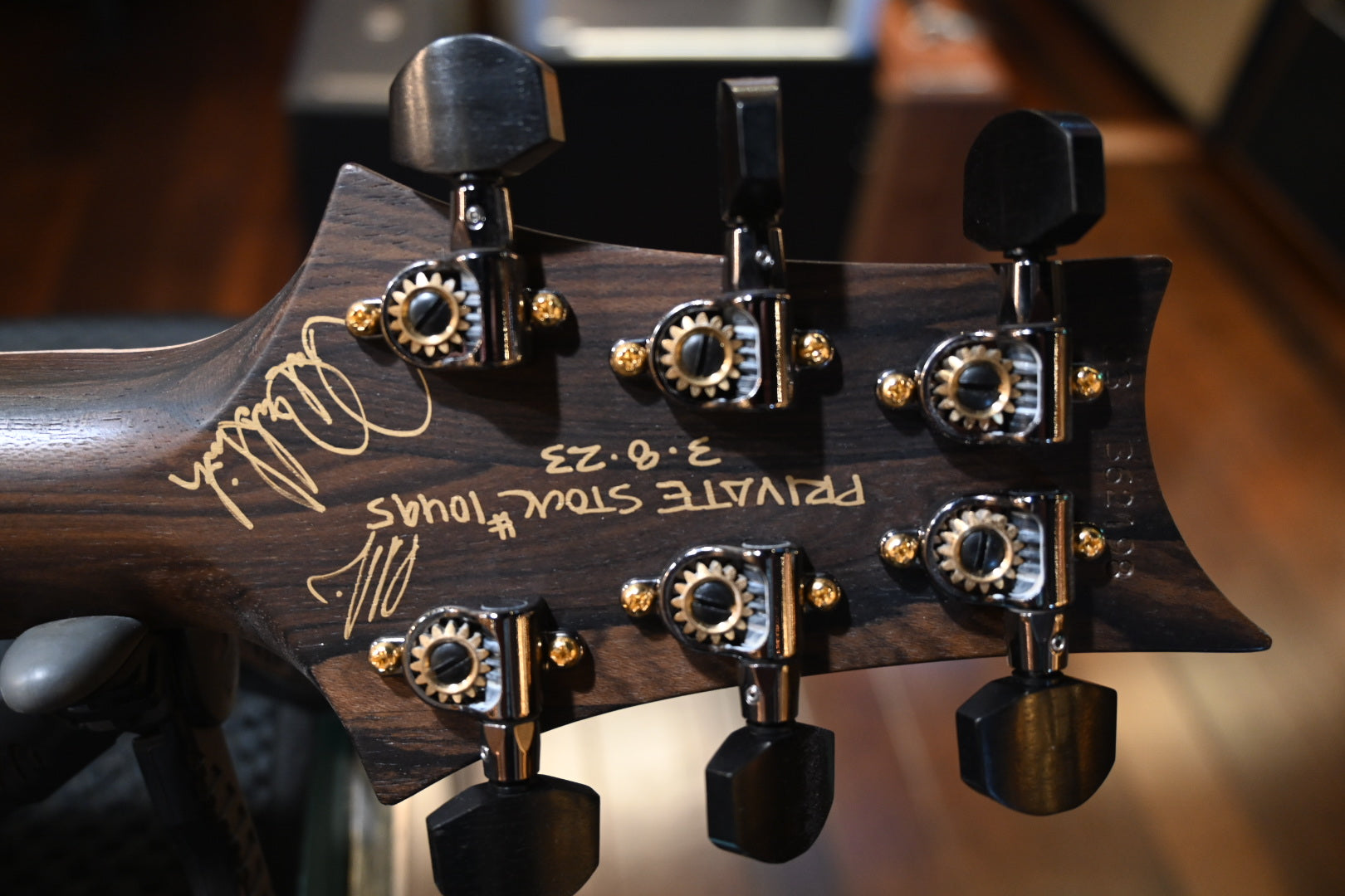 PRS Private Stock Modern Eagle V Semi-Hollow Ziricote Satin Guitar #10495 - Danville Music