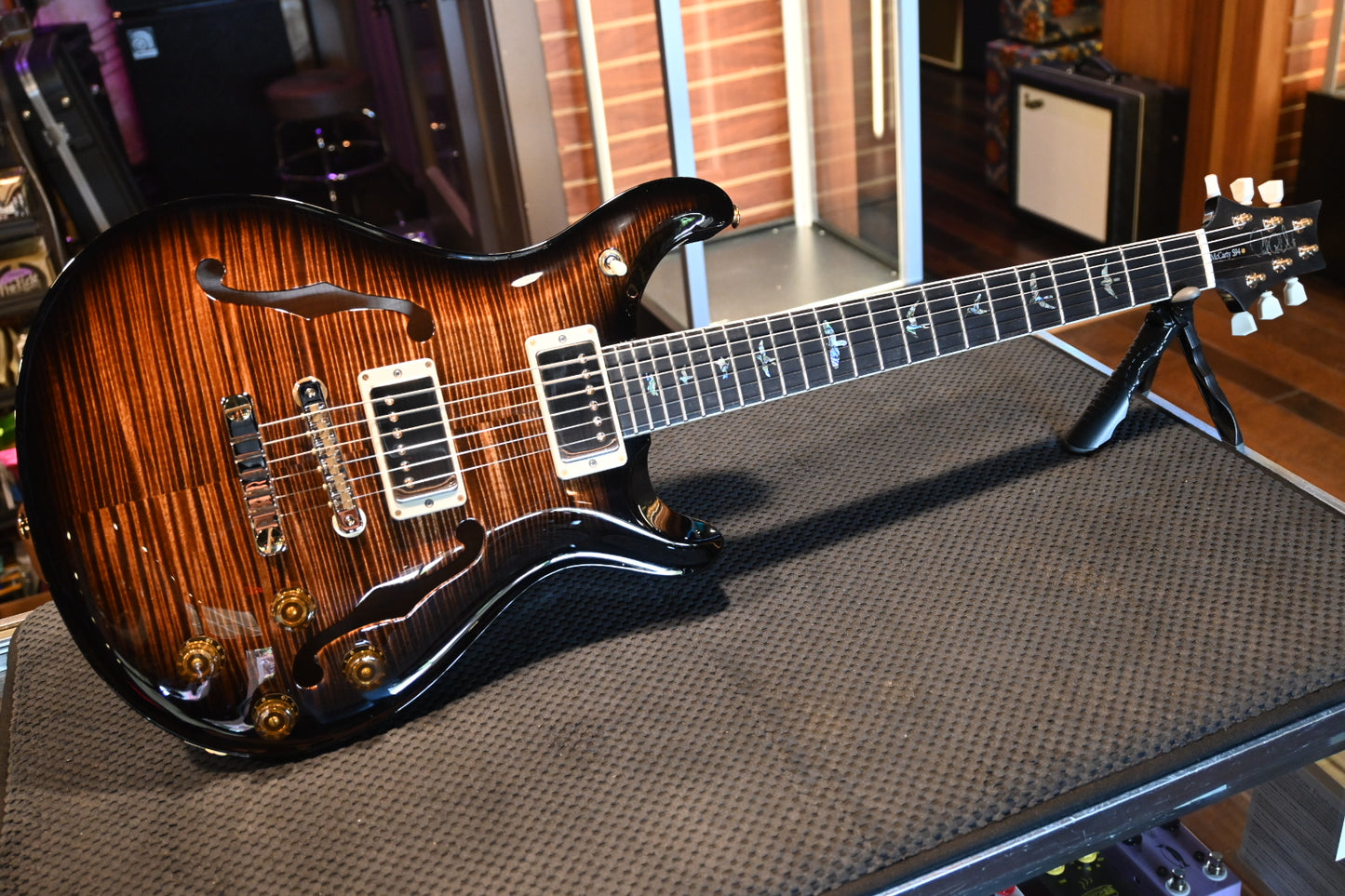 PRS Paul Reed Smith McCarty 594 Hollowbody II Artist Package - Copperhead Smokeburst #7537 - Danville Music