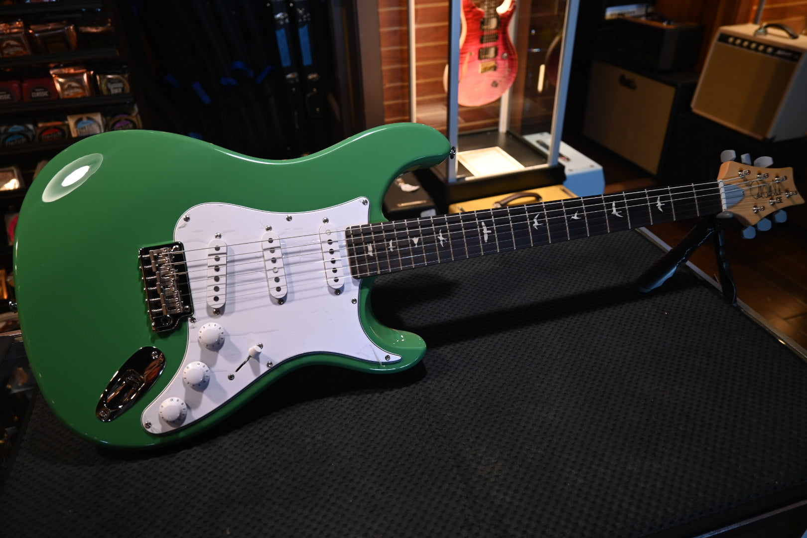 PRS SE Silver Sky - Ever Green Guitar #4404