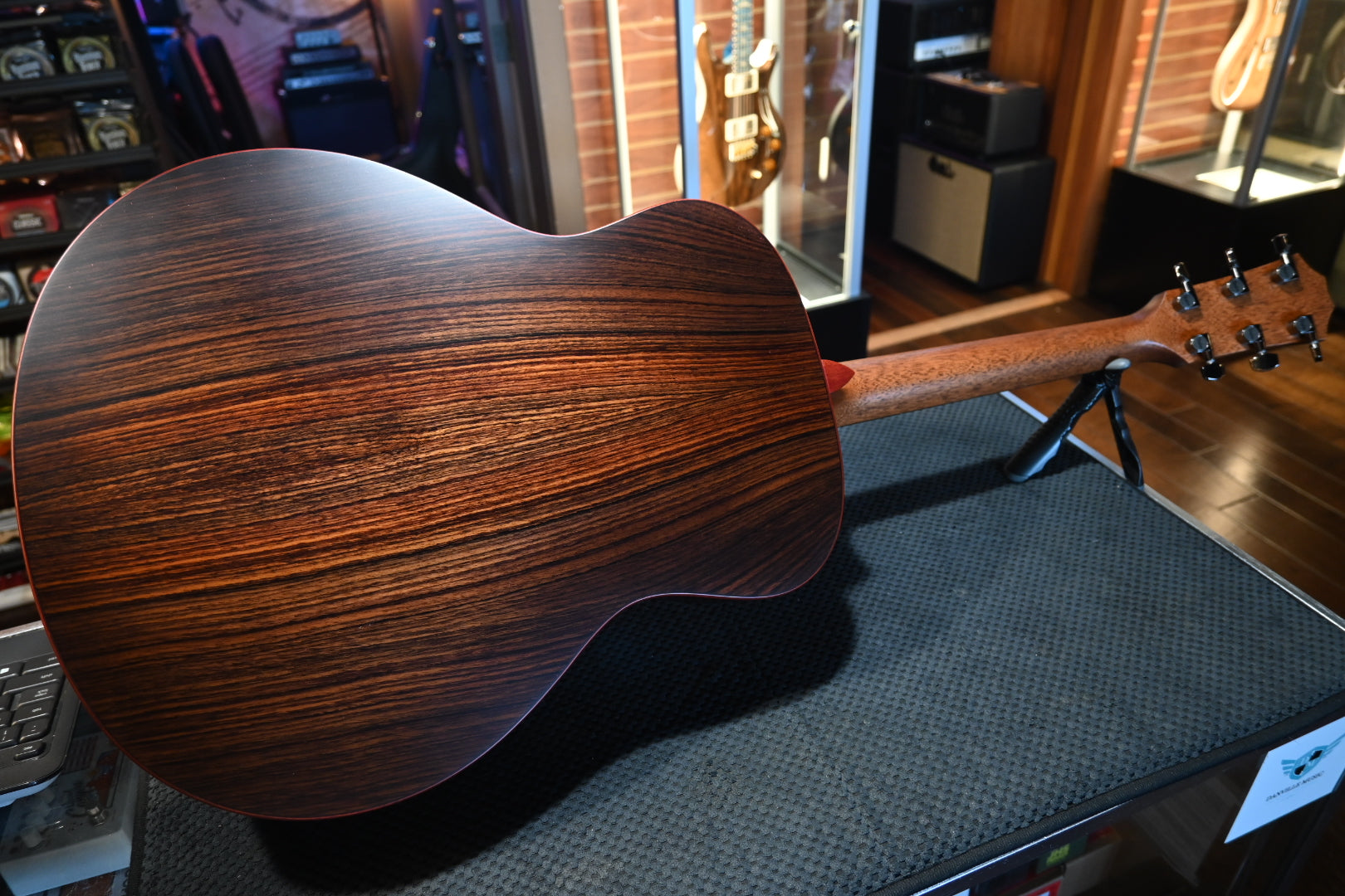Taylor Custom GS Grand Symphony Lutz Spruce/Indian Rosewood - Wild Honey Burst Guitar Catch #16 with a buy a GS Mini for $199 Promo! - Danville Music