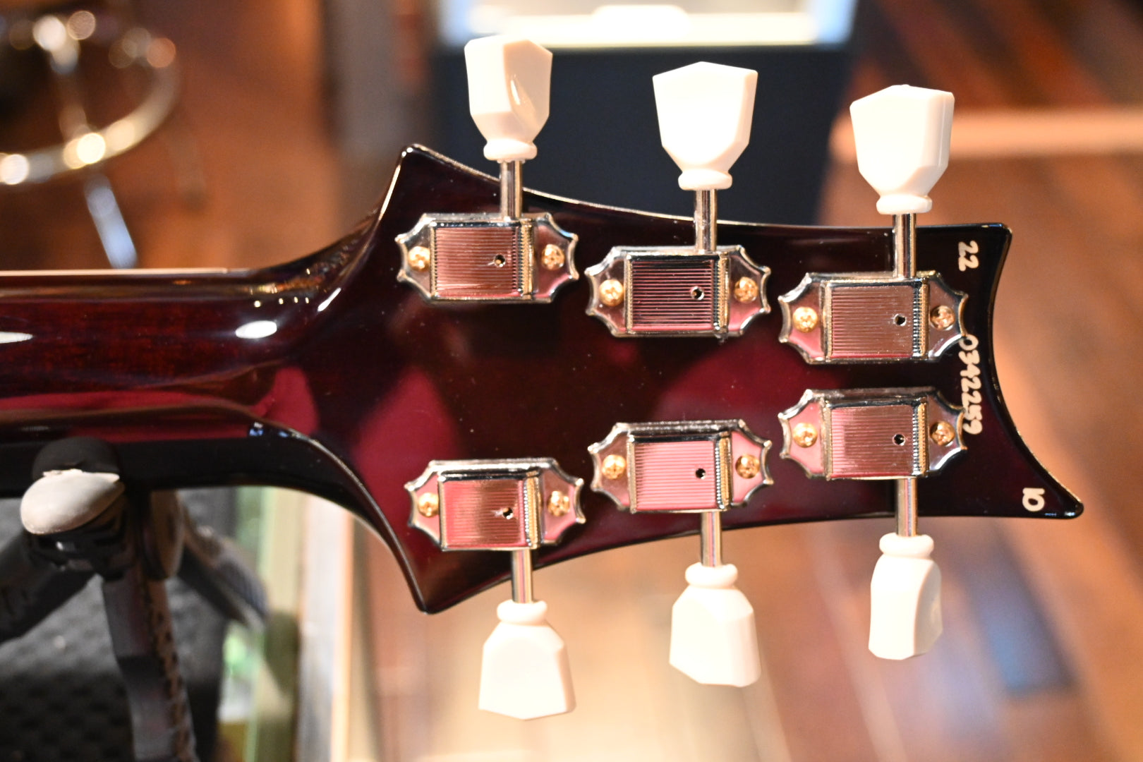 PRS McCarty 594 10-Top - Orange Tiger Guitar #2259 - Danville Music