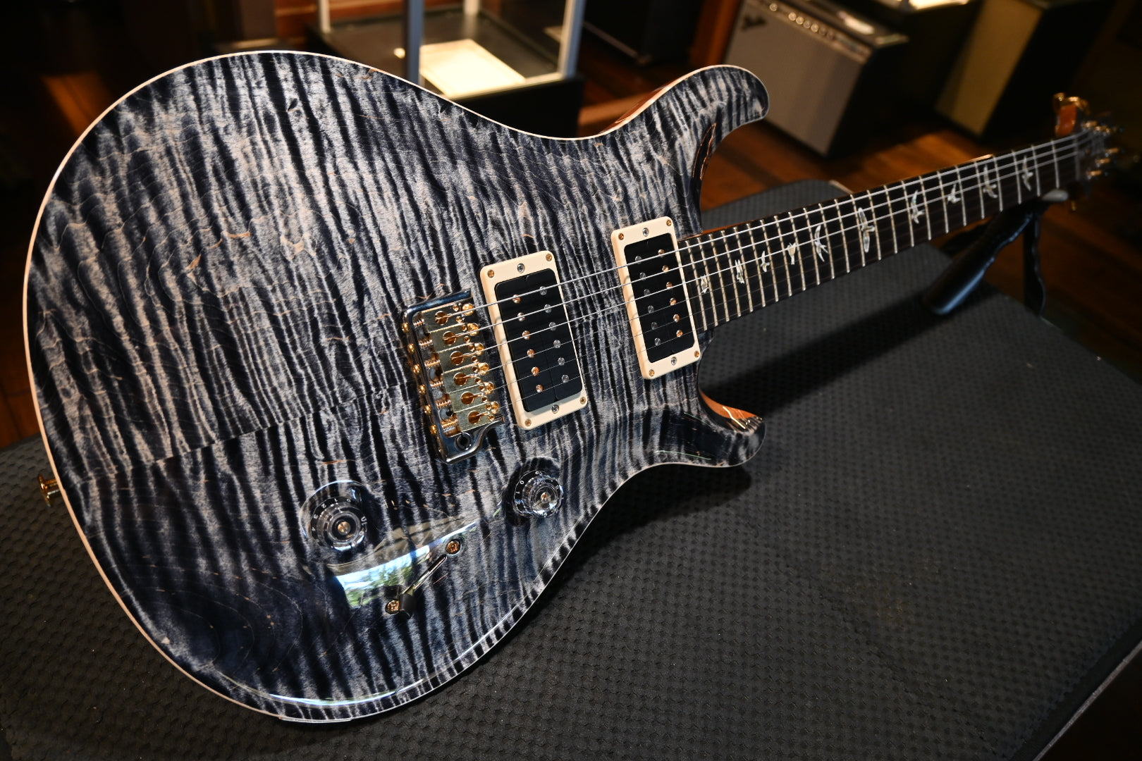 PRS Custom 24 10-Top - Charcoal Guitar #0252 - Danville Music