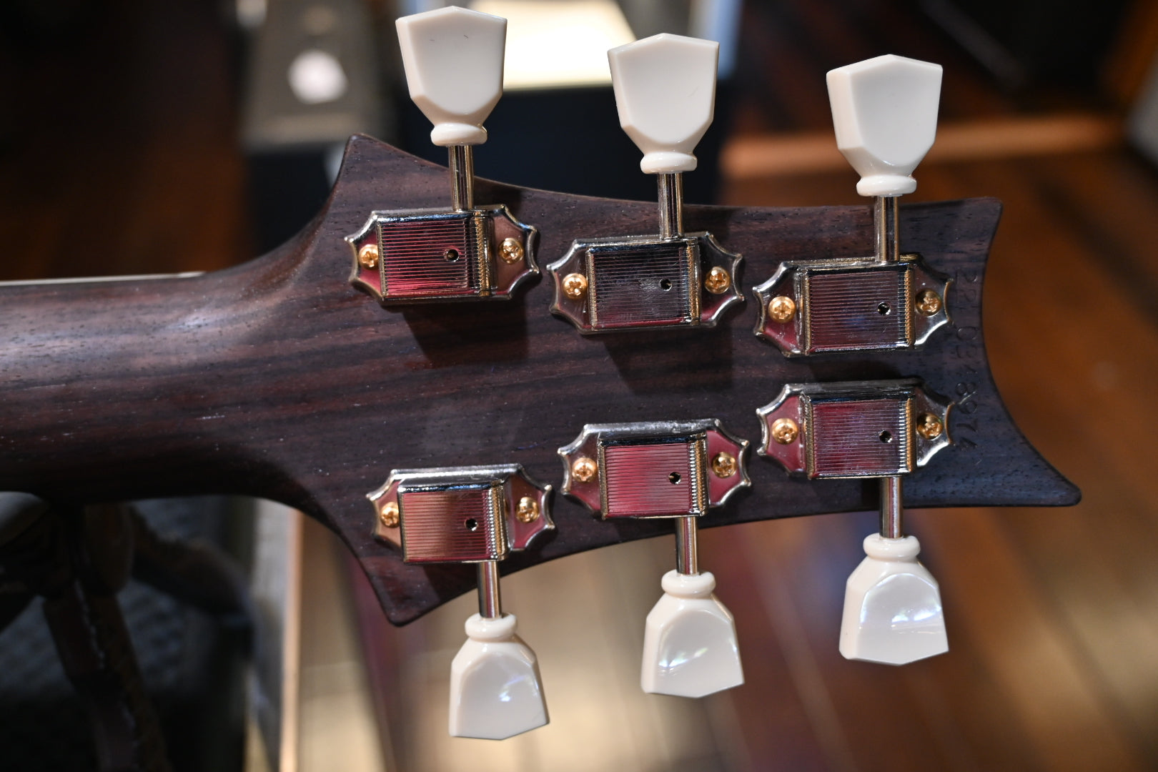 PRS Wood Library McCarty 594 10-Top Quilt Rosewood Neck - Bonnie Pink Guitar #8974 - Danville Music