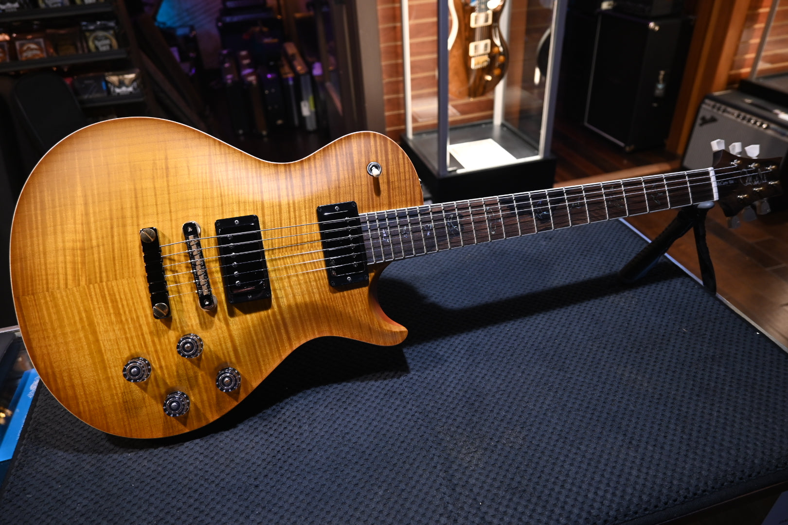 PRS Wood Library McCarty SC 594 Single-Cut Rosewood Neck - Faded McCarty Sunburst Satin Guitar #8440 - Danville Music