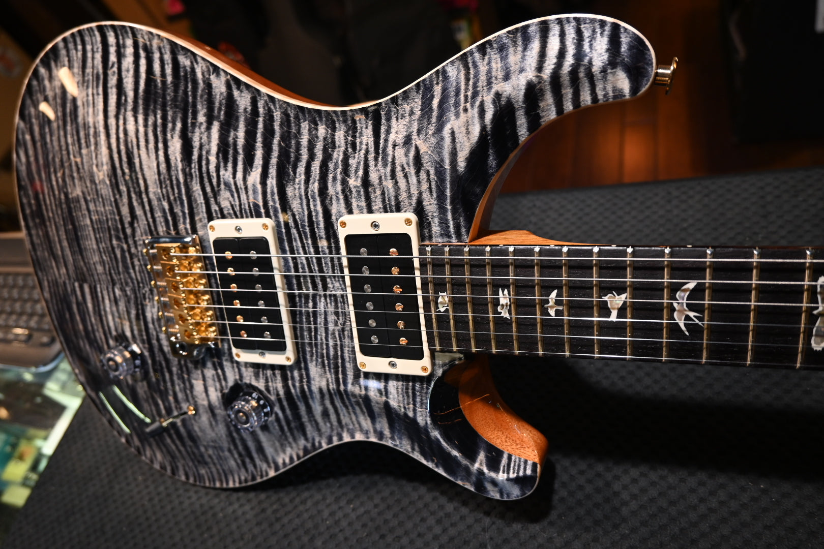 PRS Custom 24 10-Top - Charcoal Guitar #0252 - Danville Music