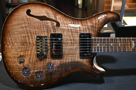 PRS Private Stock DGT Semi-Hollow Walnut - Sandstorm Fade Guitar #9811 - Danville Music