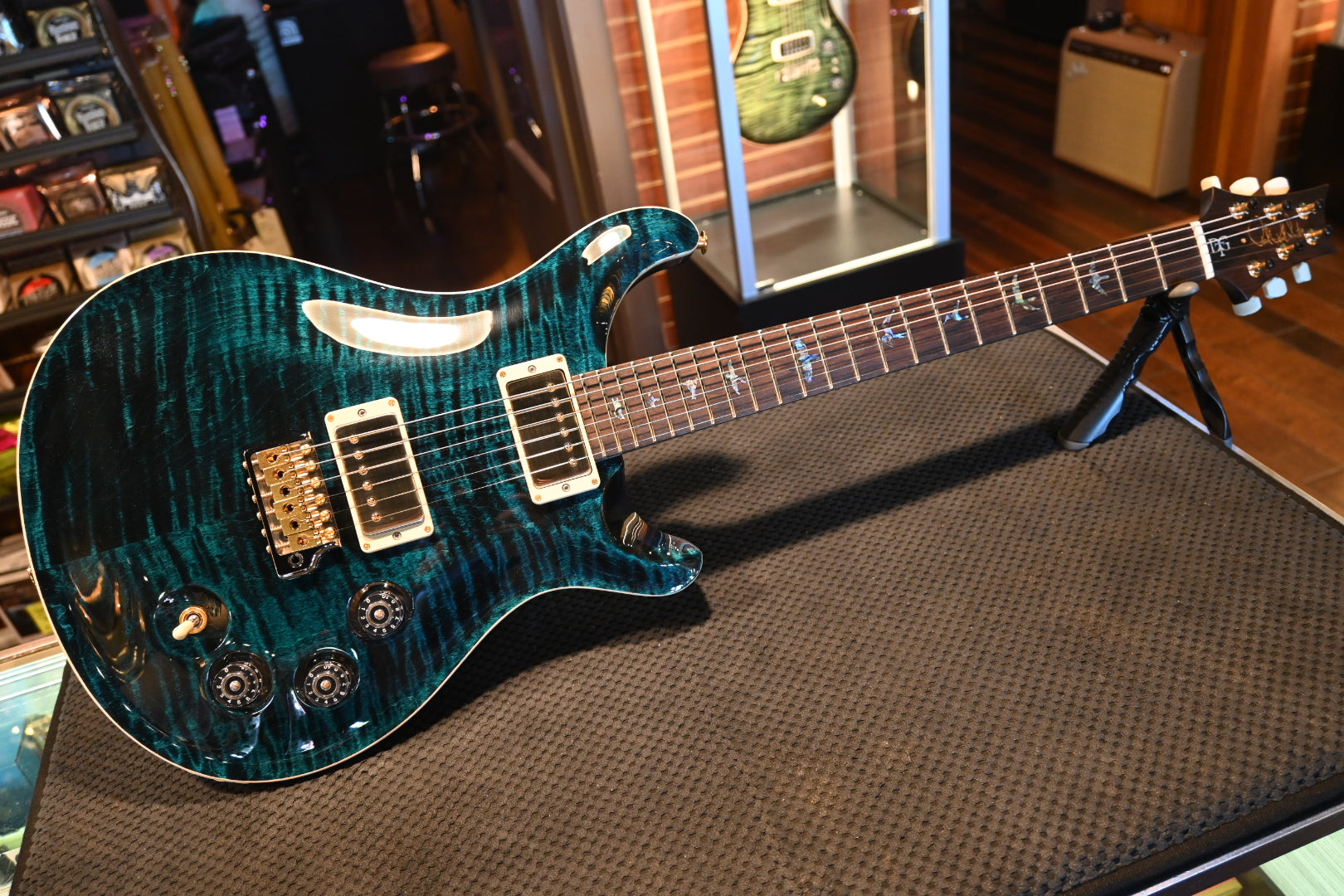 PRS Paul Reed Smith David Grissom DGT Rosewood Neck/Korina Back BRW Board - Slate Blue #0015 - Danville Music