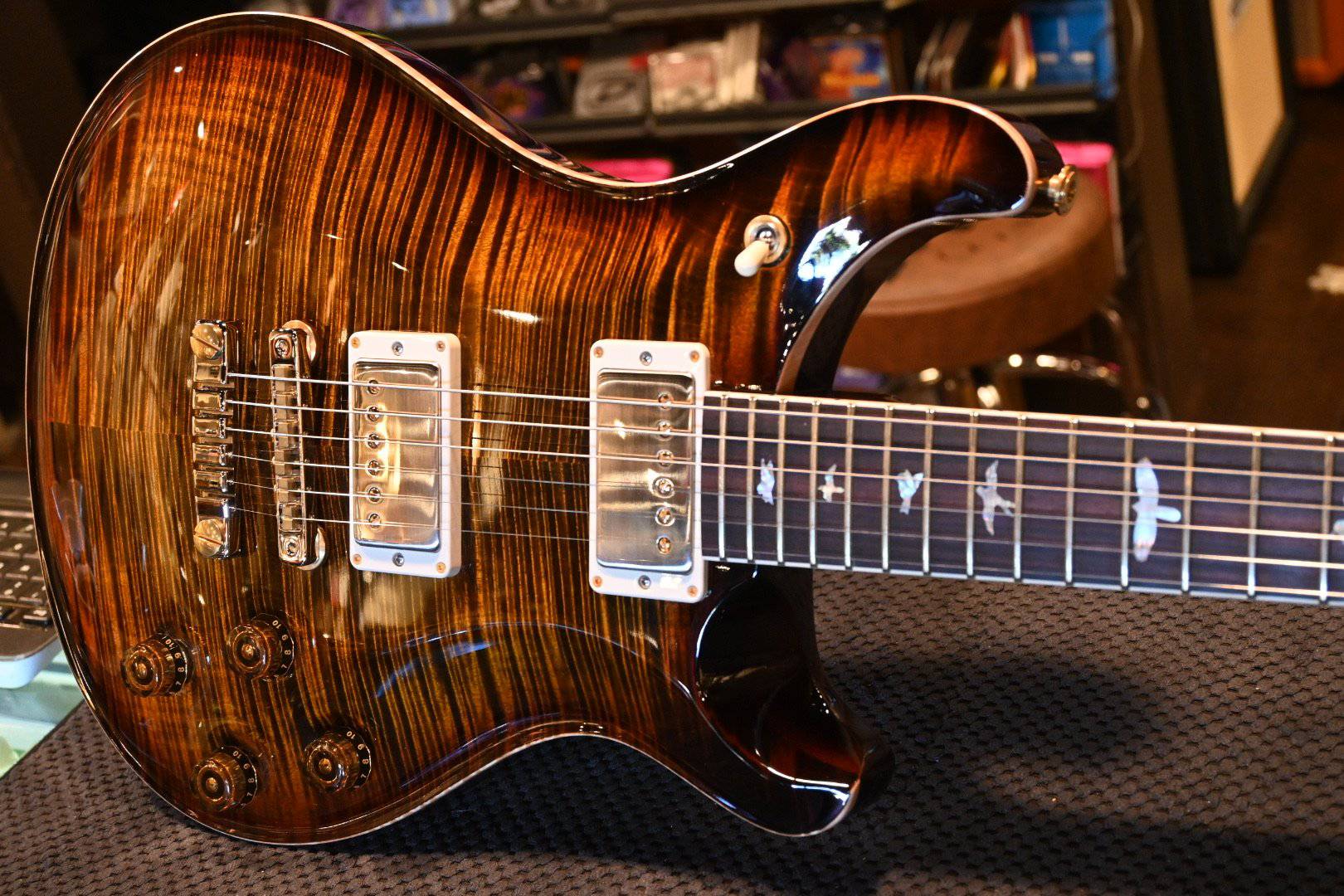 PRS Paul Reed Smith McCarty 594 10-Top - Black Gold Tri-Color Burst #9838 - Danville Music