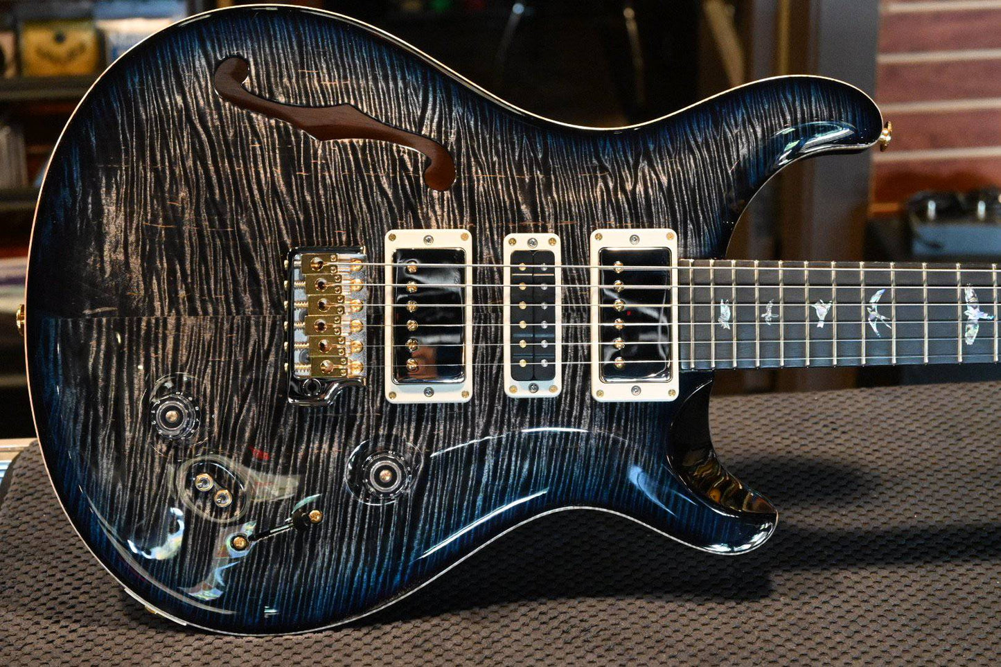 PRS Paul Reed Smith Special 22 Semi-Hollow LTD Artist Package - Charcoal Blue Burst #5220 - Danville Music