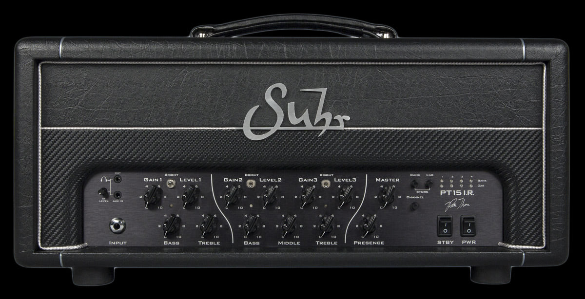 Suhr PT15 I.R. Pete Thorn Signature 15-Watt 3-Channel Tube Amp Head with Reactive Load I.R. IN STOCK! Ready to ship! - Danville Music